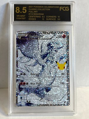 ポケモンカード Reshiram 113/114 Pokemon 2011 Black & White Reshiram #113/114 Full Art Ultra Rare