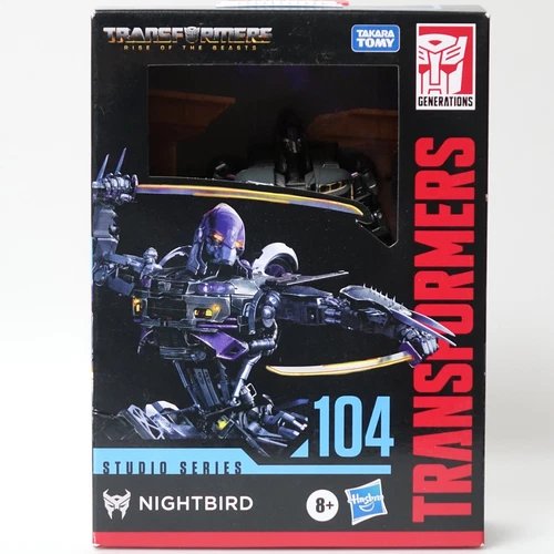 NEW TRANSFORMERS STUDIOS SERIES 104 RISE OF THE BEASTS NIGHT BIRD