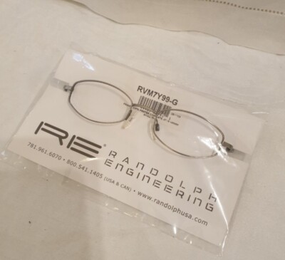  Randolph Engineering frame RVM7Y99-G RX Metal Eyeglass Frames Pewter 