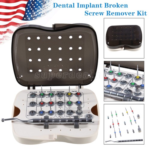 Broken Screw Removal Kit Implant Screw Remover Tool Universal NeoBiotech MX - Picture 6 of 24