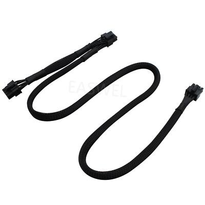 PCIe 8Pin to 2 Port 6+2pin Power Cable GPU 8 Pin to 6pin for CORSAIR AX760 AX860