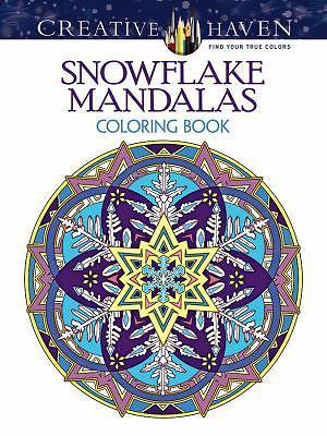 Creative Haven Snowflake Mandalas Coloring B- 0486803767, paperback, Marty Noble
