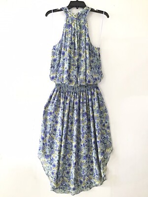 Ramy Brook Multi Color Daisy Kent Floral Halter Maxi Dress M Reg $485 | eBay