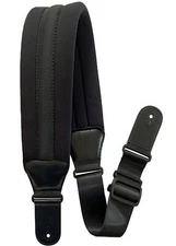 Wepop Guitar Strap Elastic Soft Comfortable Neoprene Leather 3.4in Bass Acous...