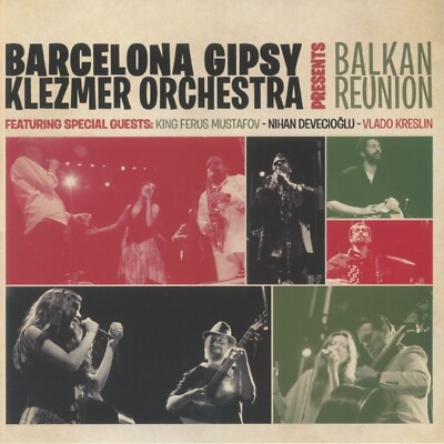 Barcelona Gipsy Klezmer Orchestra Balkan Reunion Satélite K   SATKLP164 Vinyl LP