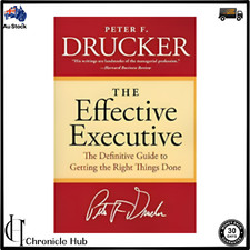The Effective Executive by Peter F. Drucker BRANDNEW