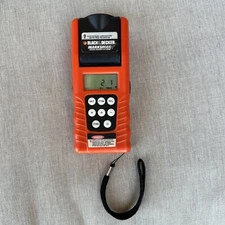Black & Decker BDSM400 Marksman Distance Measurer with Case & Instruction Manual