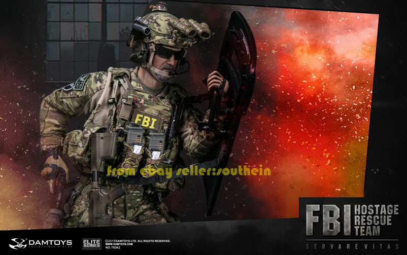Dam Toys 78042 1/6 Fbi Hostage Rescue Team Fbi Hrt Agent | eBay