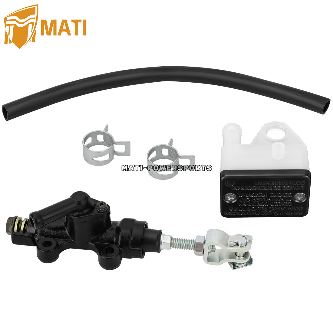 Rear Foot Brake Master Cylinder Assembly for Honda TRX250X Fourtrax 250X 1987-92