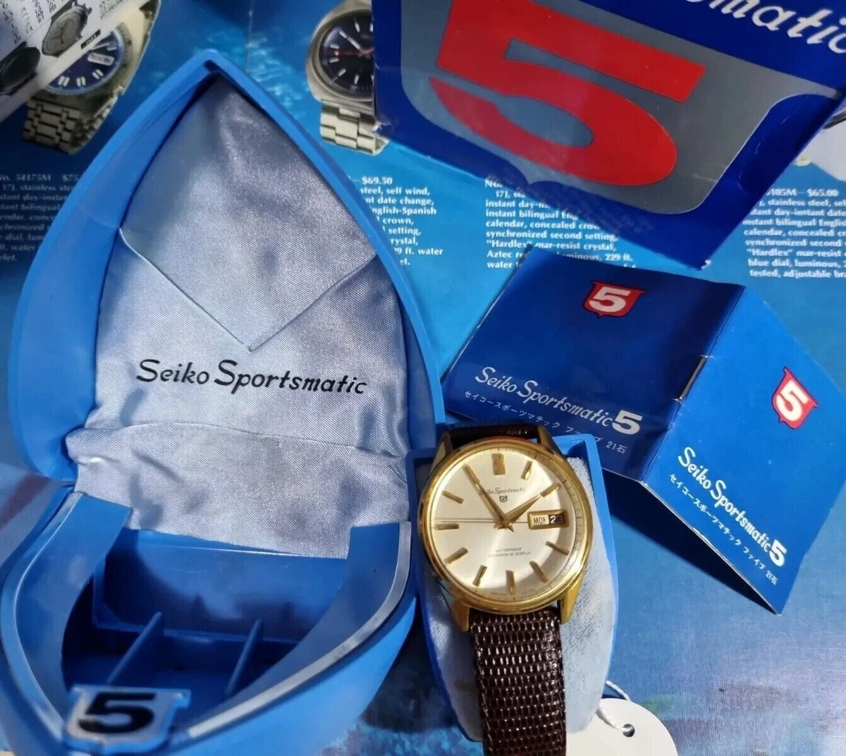 Seiko 5 second sale