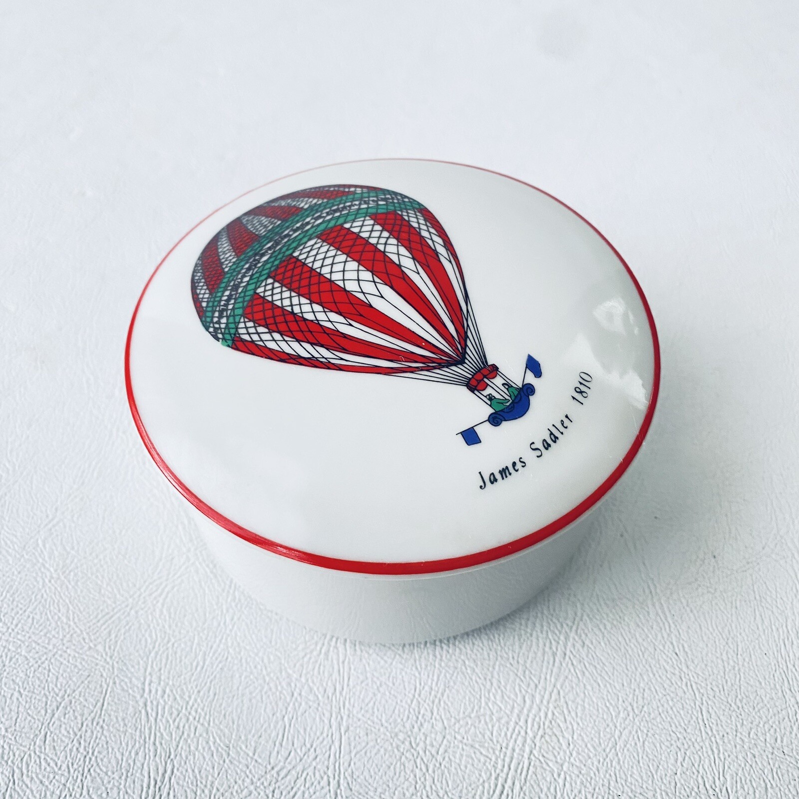 The House of Ardalt Trinket Box James Sadler 1810 Hot Air Balloon