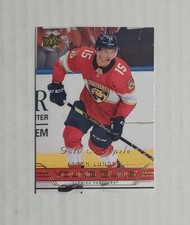 Anton Lundell Young Guns Retro GOLD Stockpile 2021-22 Upper Deck ROOKIE Hockey 