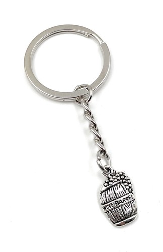 Jueqiba Alloy Keychain With Wine Glass Pendant - Cute Bag Charm For Women, Gift Idea - View #5