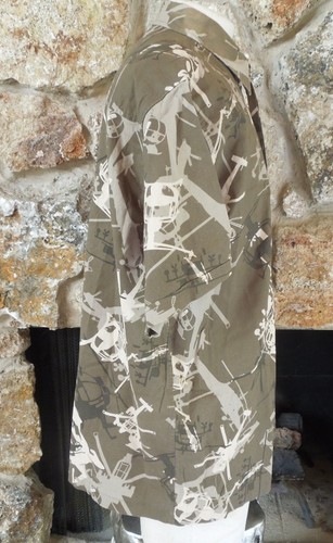AWESOME HELICOPTER SHORT SLEEVE SHIRT /SZ LARGE/ AH-64/OH-6/ BO-105/ S-60/ HUEY - Picture 4 of 8