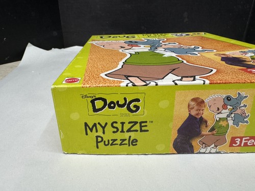 Vintage Disney’s Doug Funnie Cartoon My Size Puzzle 46 Pieces 3 Foot Mattel 1999 - Picture 2 of 6