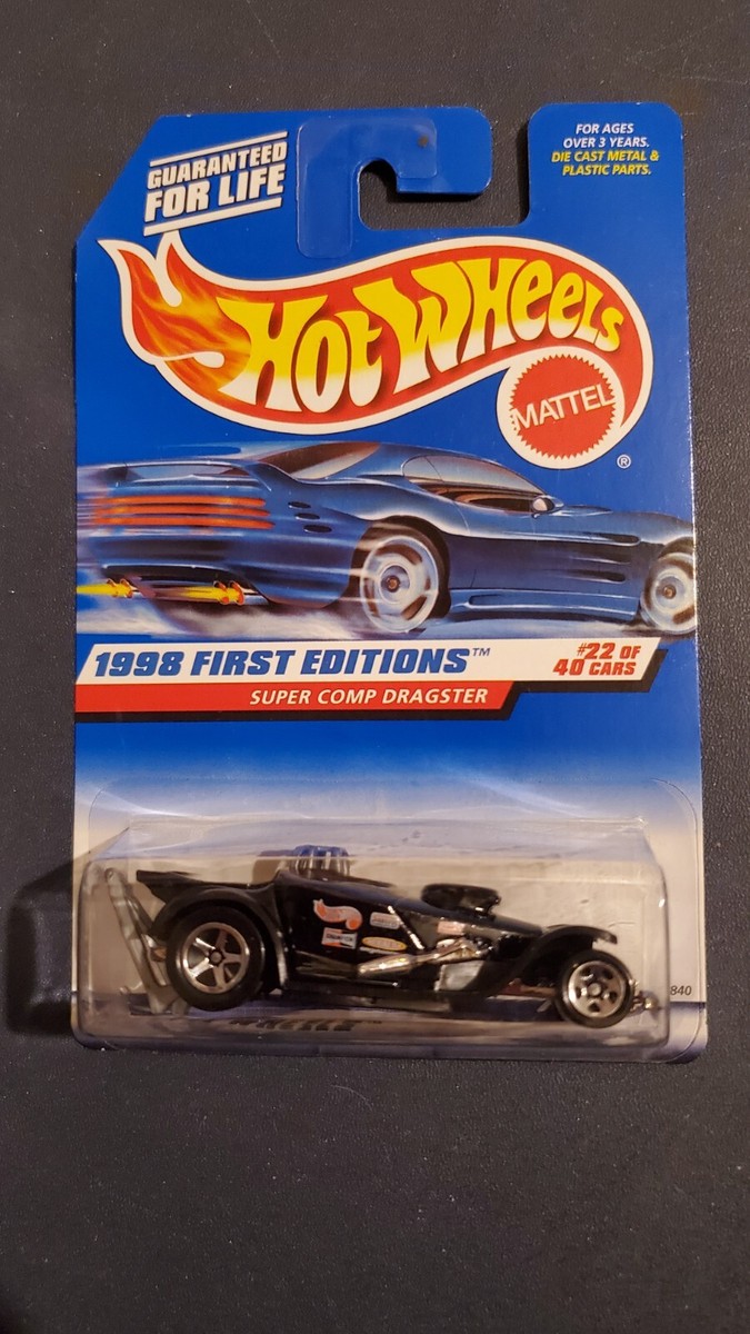 ミニカー Hot Wheels Super Chromes Dragster Vintage Hot Wheels Super Comp Dragster 1998 First Editions