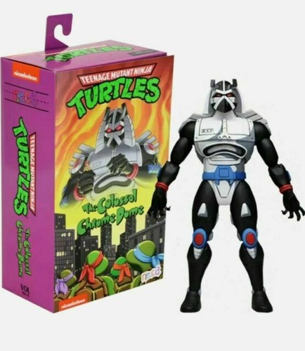 NECA Teenage Mutant Ninja Turtles: The Colossal Chrome Dome Action Figure (54180)