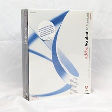 2004 Adobe Acrobat 7.0 Standard - Upgrade for Windows Brand New Sealed NOS 