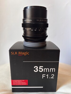 Slr Magic Cine 35Mm F1.2 For Sony E/Full Size Lens