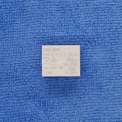 1pc 899-1C-F-C 12V DC 10A 5pin 899B-1C-F-C PCB Power Relay Original SONG CHUAN