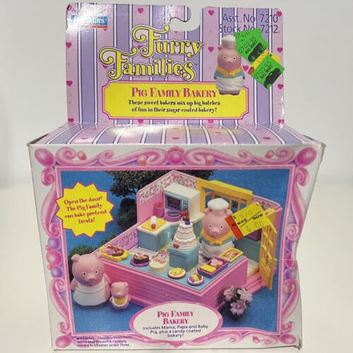 VTG Takara Furry Families Pig Family Bakery Playset *KITCHEN ONLY-NO PIGS* - Picture 6 of 11