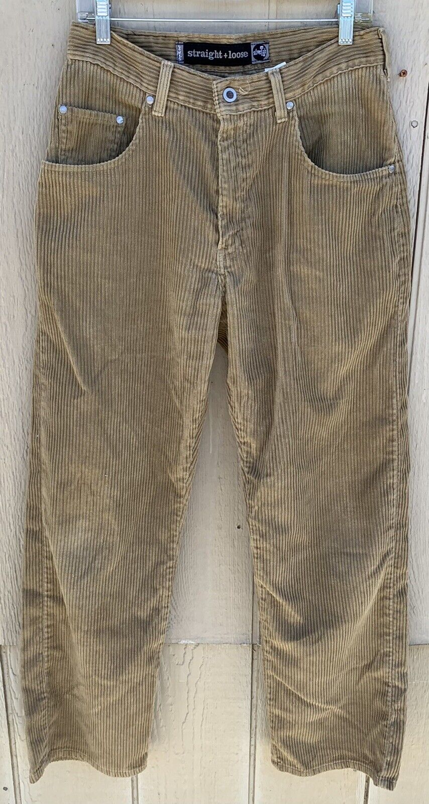 vintage Levi’s silverTab corduroy pants straight & loose W 31 (measures 32)  L 32
