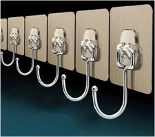 5pcs Heavy-duty Sticky Wall Hook | Reusable A...