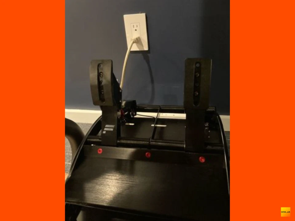 Fanatec Clubsport V3 Pedal Brake reposition and clutch delete spacer kit CREW_UK