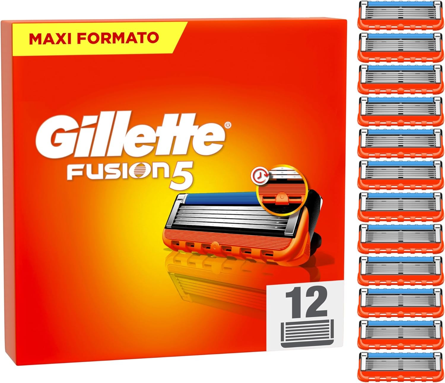 Offerta 12 Lamette Gillette Fusion5: Massimo Risparmio e Qualità