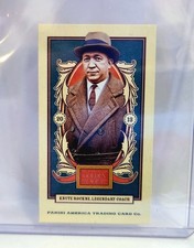 2013 Panini Golden Age - Knute Rockne #18 Mini Green Back (pack fresh)