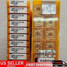 CNMG120408-MA Original MITSUBISHI CNC blade carbide inserts 10PCS US Free TAX
