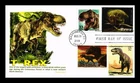 US COVER T-REX DINOSAURS FIRST DAY ISSUE COMBO PANDA CACHET
