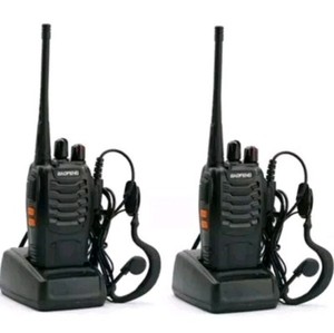 COPPIA WALKIETALKIE 2 BAOFENG BF-888S RICETRASMITTENTE PMR RADIO UHF 400-470 MHz