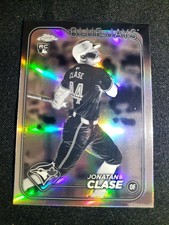 2024 Topps Chrome Update Series - Jonatan Clase #USC147 Negative Refractor (RC)