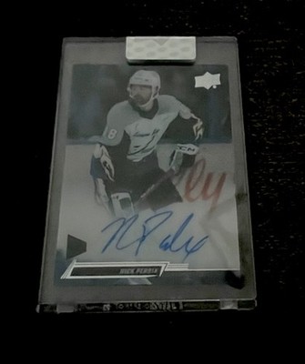 2022-23 Upper Deck Clear Cut Rookie Auto Nick Perbix CC-NP Lightning
