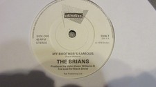 The Brians My Brother's Famous 7" 1979 **EX**