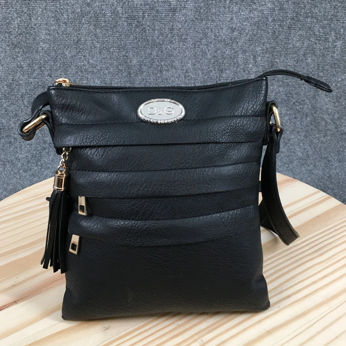 Dolce&Gabbana Leather Exterior Black Bags & Handbags for Women for