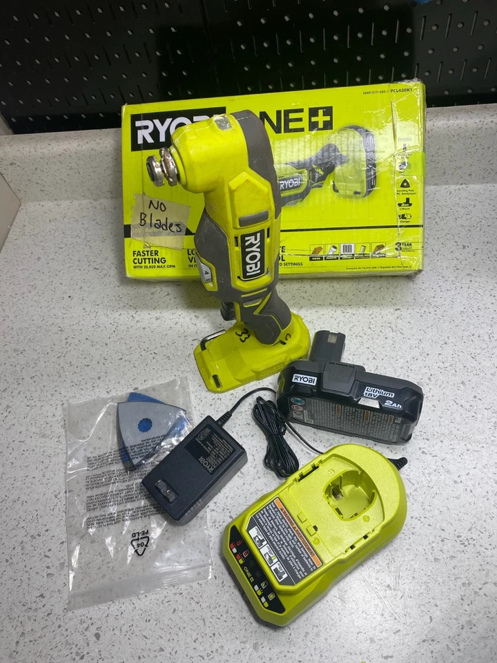 (( PARTS ONLY)) Ryobi 18v multi-tool kit - PCL430K1-- FREE SHIPPING -- - Image 3 of 4