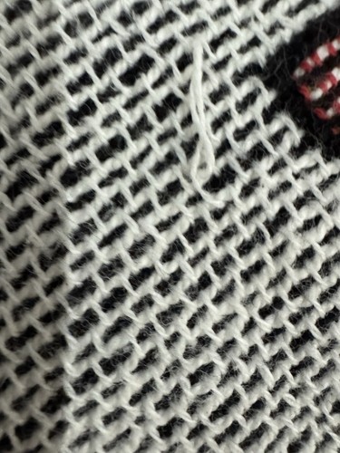 Heaven Marc Jacobs Woven Blanket Rare Acid Bunny Star Moon Clown Cherry Flower - Picture 10 of 10