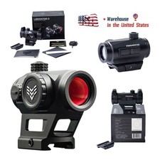 Swampfox Liberator II Mini Red Dot Sight 1x22mm 2MOA Two high and low bases-T2