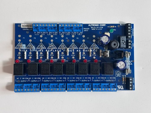 Altronix ACM8CB Power Controller Multi-Output Access