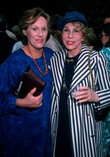 Tammy Grimes and Arlene Francis at the Ed Koch Hosts Tony Aw - 1989 Old Photo
