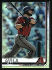 2019 Topps Chrome Refractor Alex Avila #34 Arizona Diamondbacks
