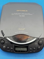 Optimus DAS Portable CD Player 1995 Tested Works CD-3480