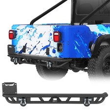 Rear Bumper Whitch Receiver D-rings For 1976-1986 Jeep Cj5 Cj7 Cj8 Scrambler Rear Bumper Whitch Receiver D-rings For 1976-1986 Jeep Cj5 Cj7 Cj8 Scrambler