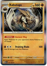 Kabutops 141/165 Holo Rare Scarlet & Violet 151