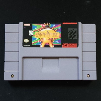 Earthbound SNES Cartridge Only AUTHENTIC TESTED SAVES Super Nintendo Very Good