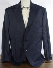 Kenneth Cole Reaction Men's Suit Separate Coat Blazer Jacket 48R Blue Dot - NWT