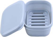 1 Pack Soap Travel Container Portable Soap Case Leakproof Soap Box Soap Saver