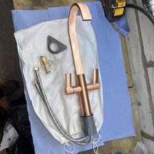 Francis Pegler Jeroni Swept Mixer tap, Copper New 